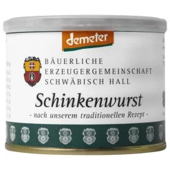 Erzeugergemeinschaft Schwäbisch Hall Bio-Schinkenwurst 200G