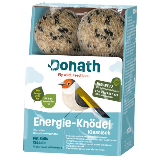 Vogelfutter Energie Knödel Klassisch Bio-Netz 600G 3 Vogelfutter Energie Knödel Klassisch Bio-Netz 600G