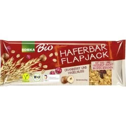 Bio Haferbar Flapjack Cranberry Und Haselnuss 60G