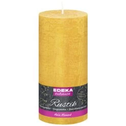 Zuhause Rustik Stumpenkerze Gelb 16cm X 7cm