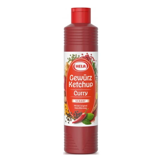 Curry Gewürz-Ketchup Scharf 800ML 3 Curry Gewürz-Ketchup Scharf 800ML