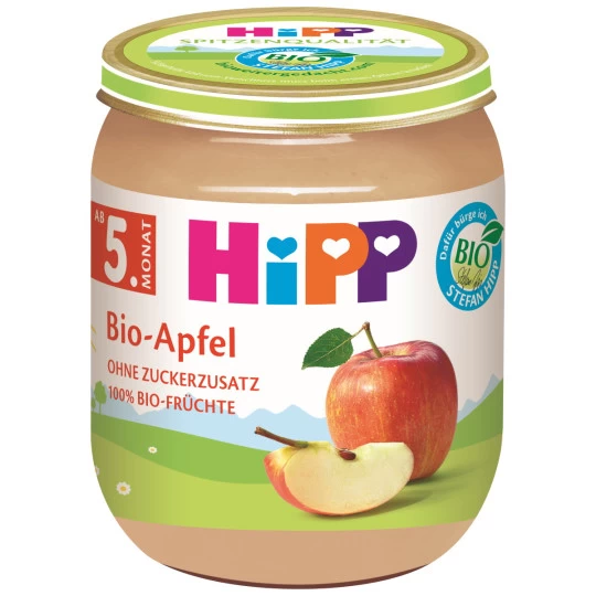 Hipp Bio Apfel Ab Dem 5.Monat 125G 3 Hipp Bio Apfel Ab Dem 5.Monat 125G