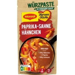 Herzensküche Paprika Sahne Hähnchen 65G