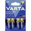 Varta Longlife Power Mignon AA Batterien 4ST -Knorr Store varta longlife power mignon aa 15v 4st