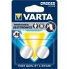 Varta Knopfzelle CR 2025 Lithium 2ST -Knorr Store vartacr2025neu